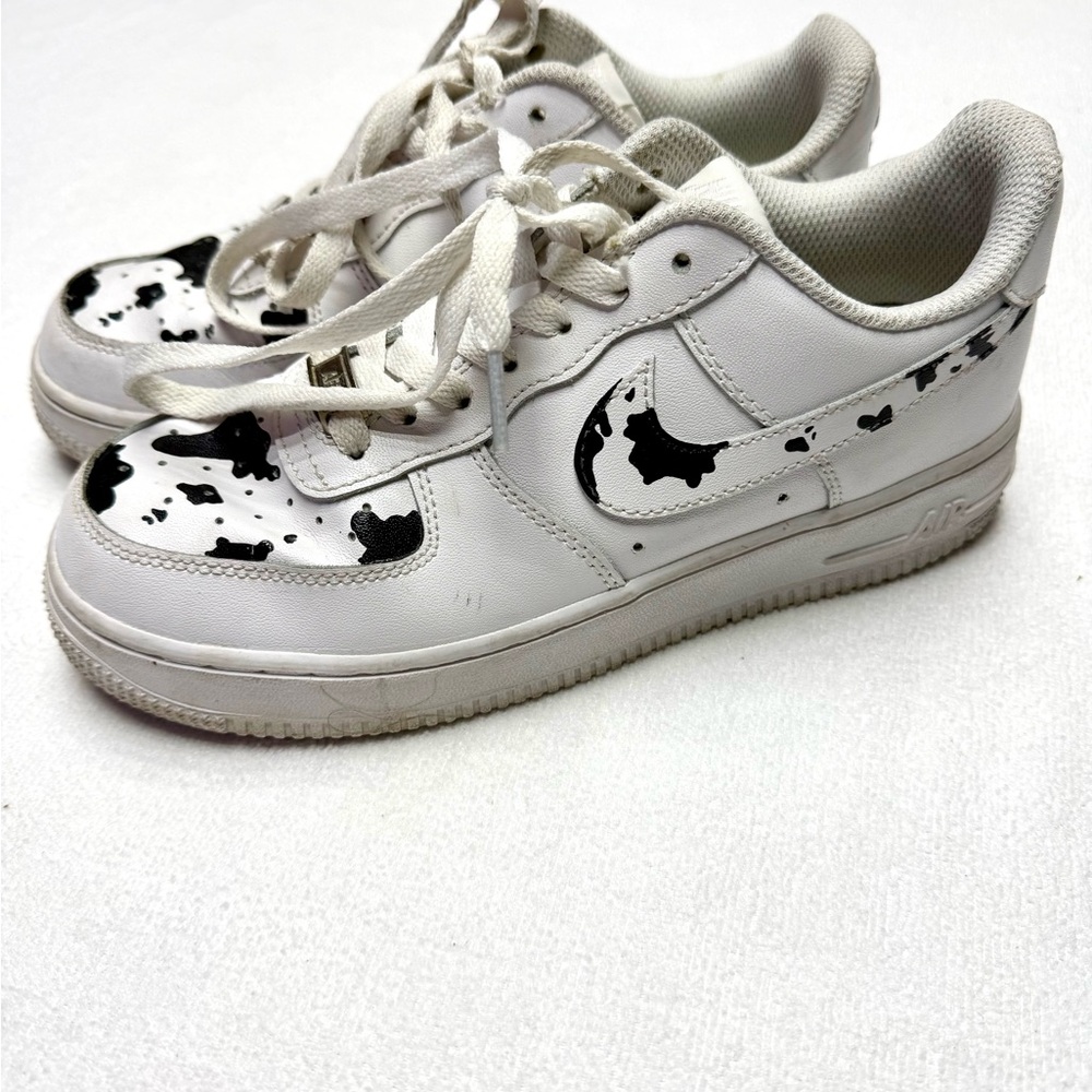 Nike Air Force One Custom Cow Print